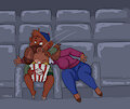 Eat popcorn! by VylfGor