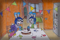 Siblings Birthday by ClassyBunneePlush