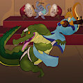 THE GATOR DANCE by Nerdragon