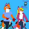 Shipuary 2026 Day 16: Bike Riding James x Rachael by PrincessTheWolf