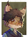 Corvin (giveaway art) by NyaanMorris