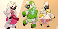 Furfroupamper princesses by KASTMI