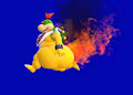 Shortstack Bowser Junior's Butt on Fire by KaneBrentKoopa