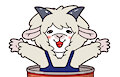 Sheepy on a can by chonkyburr