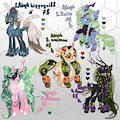 Batch Pony adoptions by chiiimeraaa