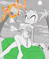 Sonic ych by SheepDraws