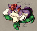 Snoozing in a Pile of Blankets (Colored) by GyroTech