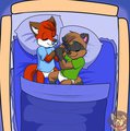 Sleepytime with my mate by RonaldMcCoon