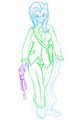 Hitmare Flutterboss - Silent, But Deadly ~sketch
