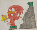 Knuckles and Limay by PrincessShannon