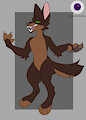Green Eyed Wolf Adopt-OPEN
