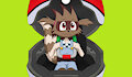 Flora The Zigzagoon Is Locked In! (Commission)