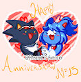 Happy Aniversary 15 by kamiraexe