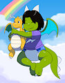 Stuffy Huggles by 6SpaceTime1Dragon7