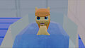 My OC farted bubbles in the tub (Blender Animation) by Mkgoro112