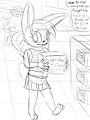 Confetti goes shopping by ConejoBlanco