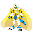 Super Mega: Chaos Magnamon Shining Mode by Vee4eva
