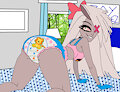 Vaggie's Diaper Butt by JJJTechno2003