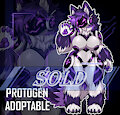 [ADOPTABLE] / Crystal Paws Protogen