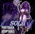 [ADOPTABLE] / Arcane Maiden Protogen by Serandres