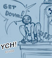 YCH - Climbing creature by GoatPampered