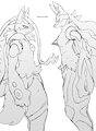 Sketch 618 - Mega Lucario