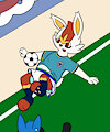 baby soccer fielder by cachorro