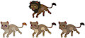 Lion Pride Adopt [OPEN] by Werewolfbusiness
