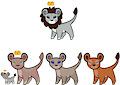 Lion Pride Adopt [OPEN] by Werewolfbusiness