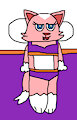 Danger Ranger Kitty Laying In Bed In Her Undies