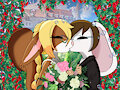 weddin' kiss by PlumVaguelette