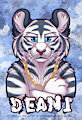 Conbadge Exchange: Deani by WienerDogWorks