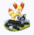 Fynx cuteness - by Fewtish by Nightdancer