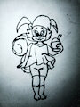 Tabitha and Her Ice Cream by wallarooblacke