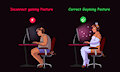 Correct posture by Katsiika