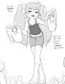 Matilda's shoe choice by AlloyRabbit