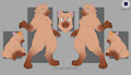 Brown Capybara Adopt-OPEN by ChaosEye