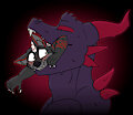 Down he goes (GIF) by Devourer