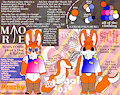 Peachy Gennifur the Hybrid (NEW SONA) by BengalBatEmmaKat