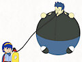 Marth inflates Flash Centry by QuazoHori