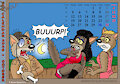Fox Calender 2026 - October by Micke