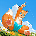 an afternoon looking at clouds (AI) by PurpleTail1
