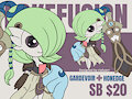 GARDEVOIR x HONEDGE (SOLD) by riorioluu