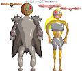 Cyborg Moles And Some Bats With a Swimsuit Alt by BatOfTheLeaves