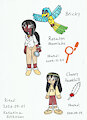 Remake art of Rosalyn Moonlake and Cherry Hawkhill