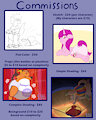 COMMISSIONS OPEN (3 SLOTS OPEN) by ClandestineWing