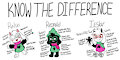 Ralsei and his defenitely real brothers by FizzleTheFerret