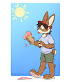Heck! My icecream by FlipBunny
