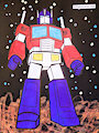 Optimus Prime by MrRoseLizard