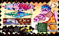 VOLCANO GIRLS (1999, ARCADE) - CHARACTER SELECT by SWEETMISSION
